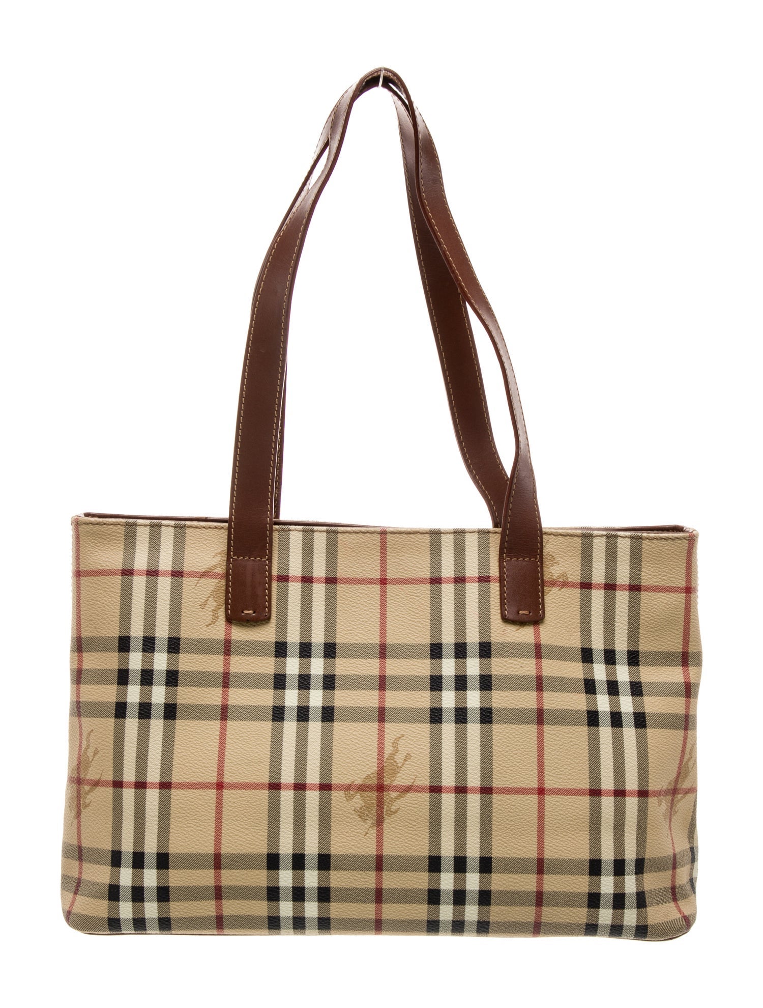 Burberry Haymarket Check Shoulder Bag