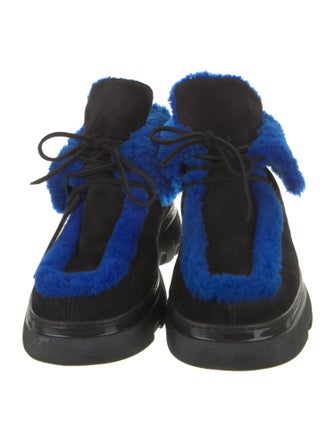 Burberry Suede Chelsea Boots