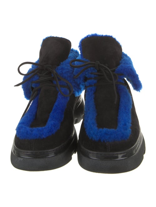 Burberry Suede Chelsea Boots