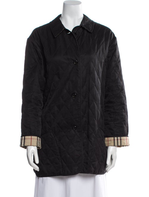 Burberry Leather Utility Jacket