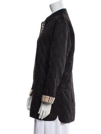 Burberry Leather Utility Jacket