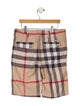 Burberry Boys' Check Print Cotton Shorts