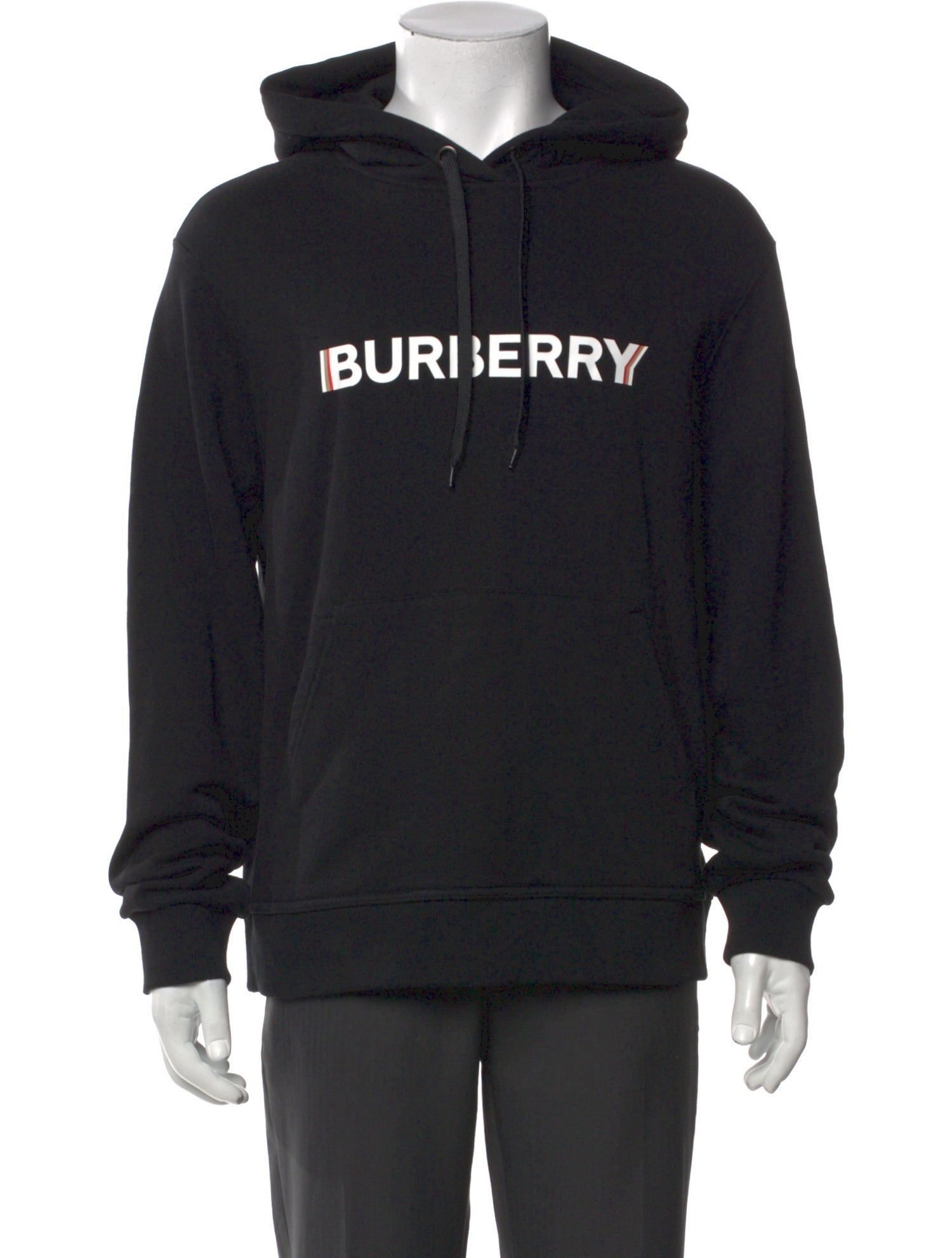 Burberry Graphic Print Crew Neck Hoodie
