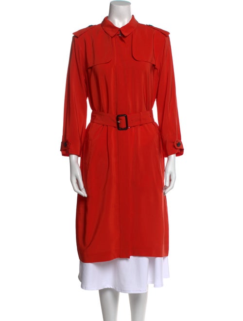 Burberry Silk Midi Length Dress