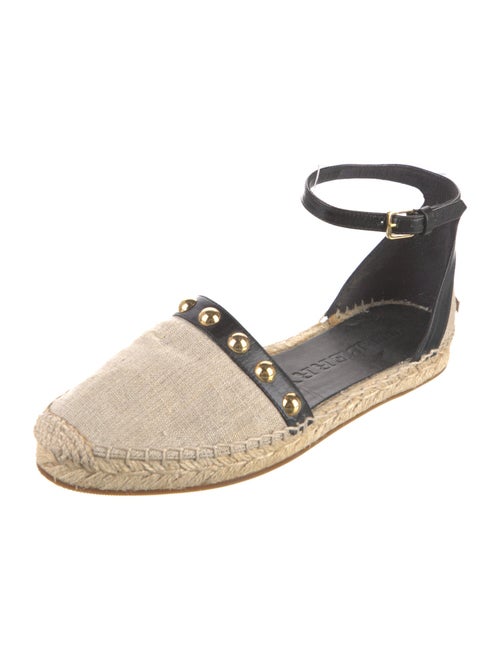 Burberry Canvas Studded Accents Espadrilles