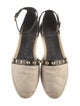Burberry Canvas Studded Accents Espadrilles