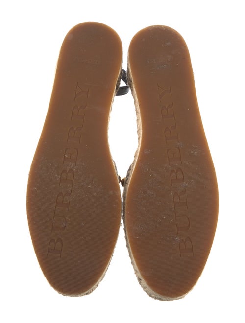 Burberry Canvas Studded Accents Espadrilles