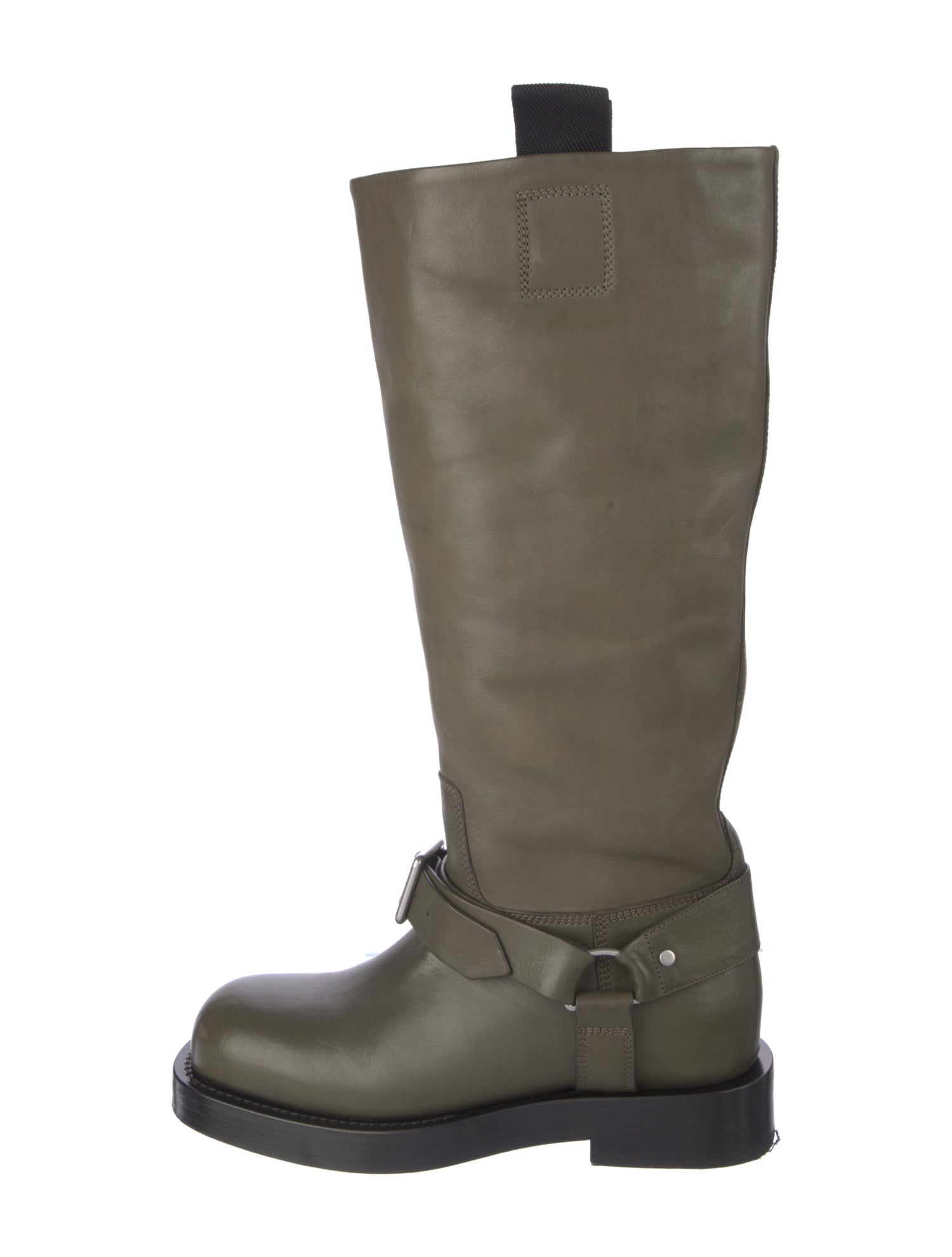 Burberry Leather Riding Boots