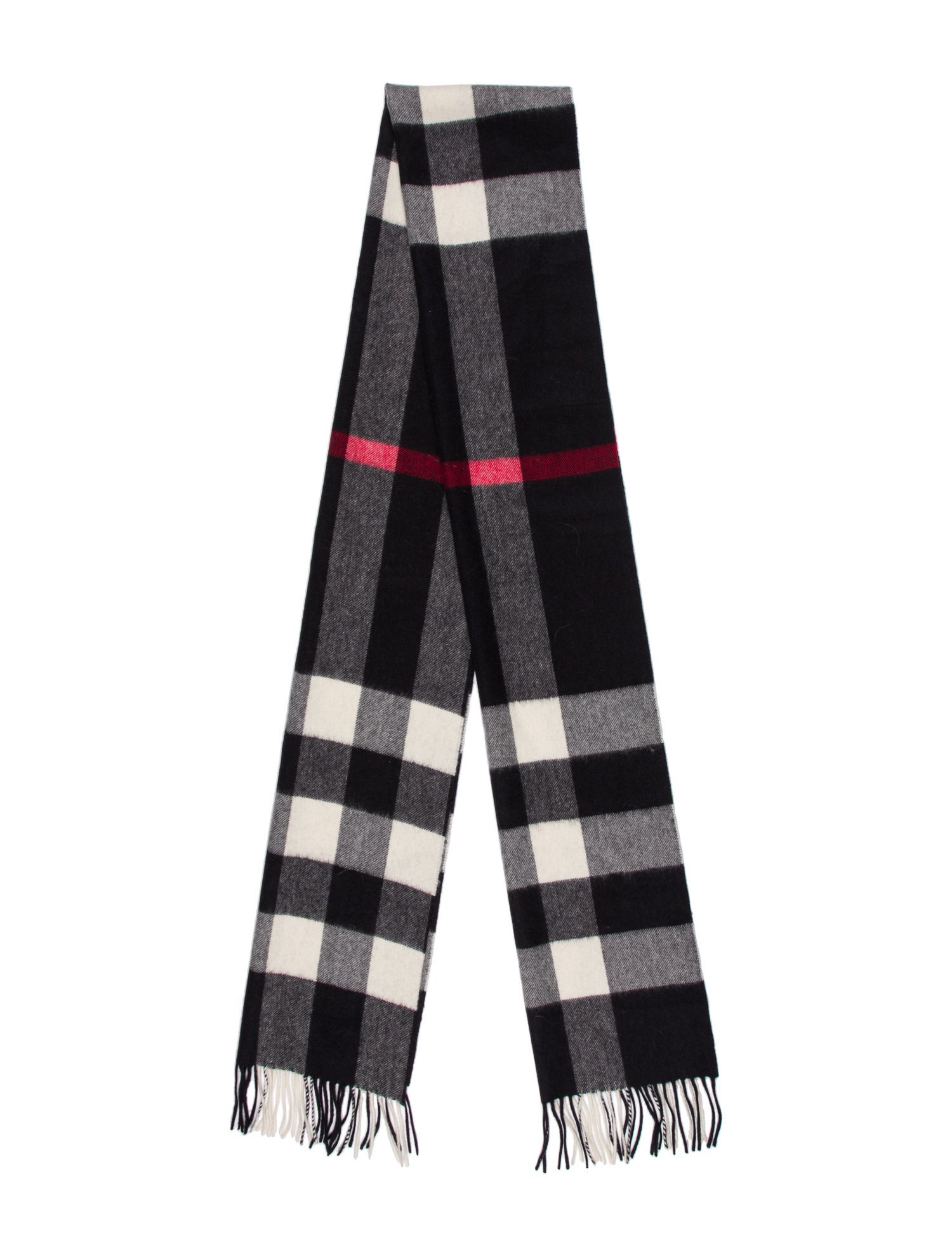 Burberry Wool House Check Pattern Scarf
