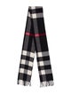 Burberry Wool House Check Pattern Scarf