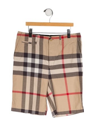 Burberry Nova Check Shorts