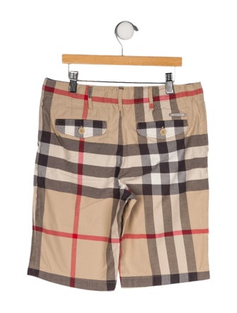 Burberry Nova Check Shorts