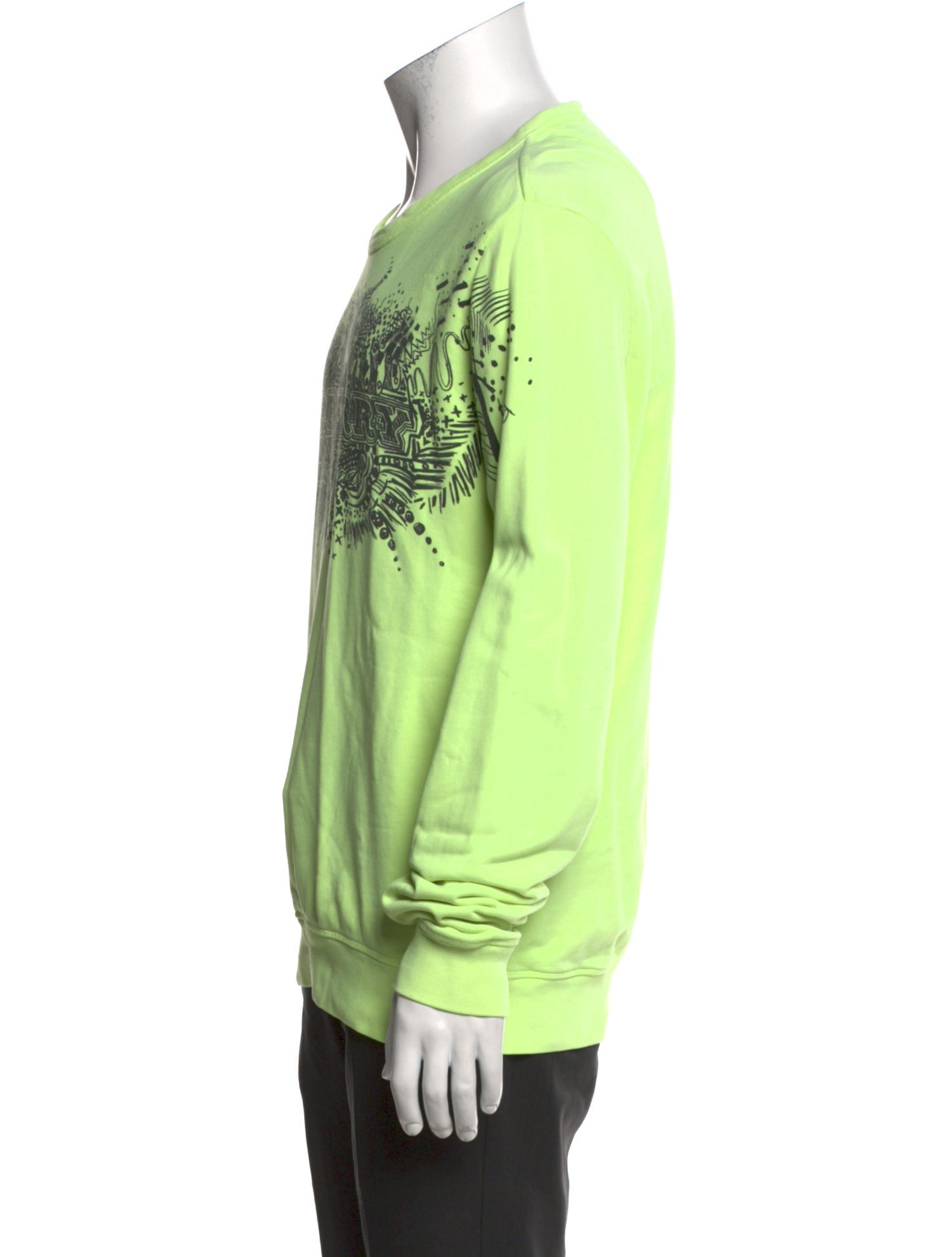 Burberry Graphic Print Crew Neck Pullover