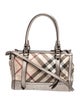 Burberry Nova Check Top Handle Bag