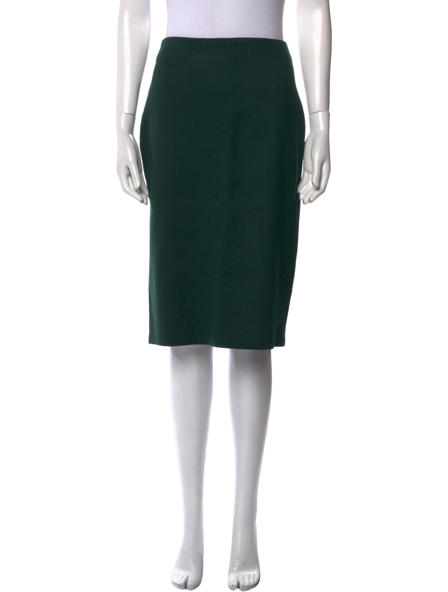 Burberry Virgin Wool Knee-Length Skirt w/ Tags