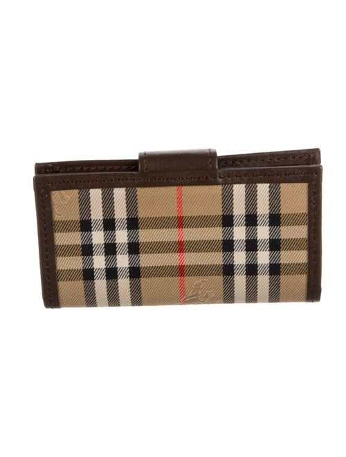 Burberry Canvas Printed French Purse