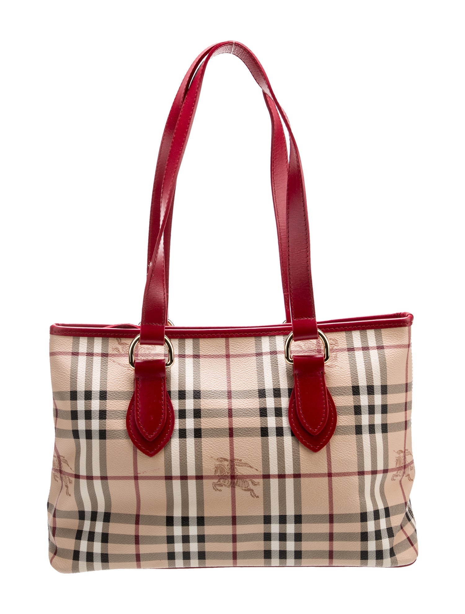 Burberry Haymarket Check Shoulder Bag