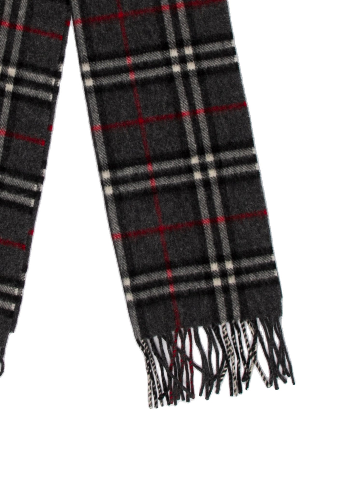 Burberry Lambswool Nova Check Pattern Scarf