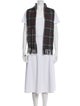 Burberry Lambswool Nova Check Pattern Scarf