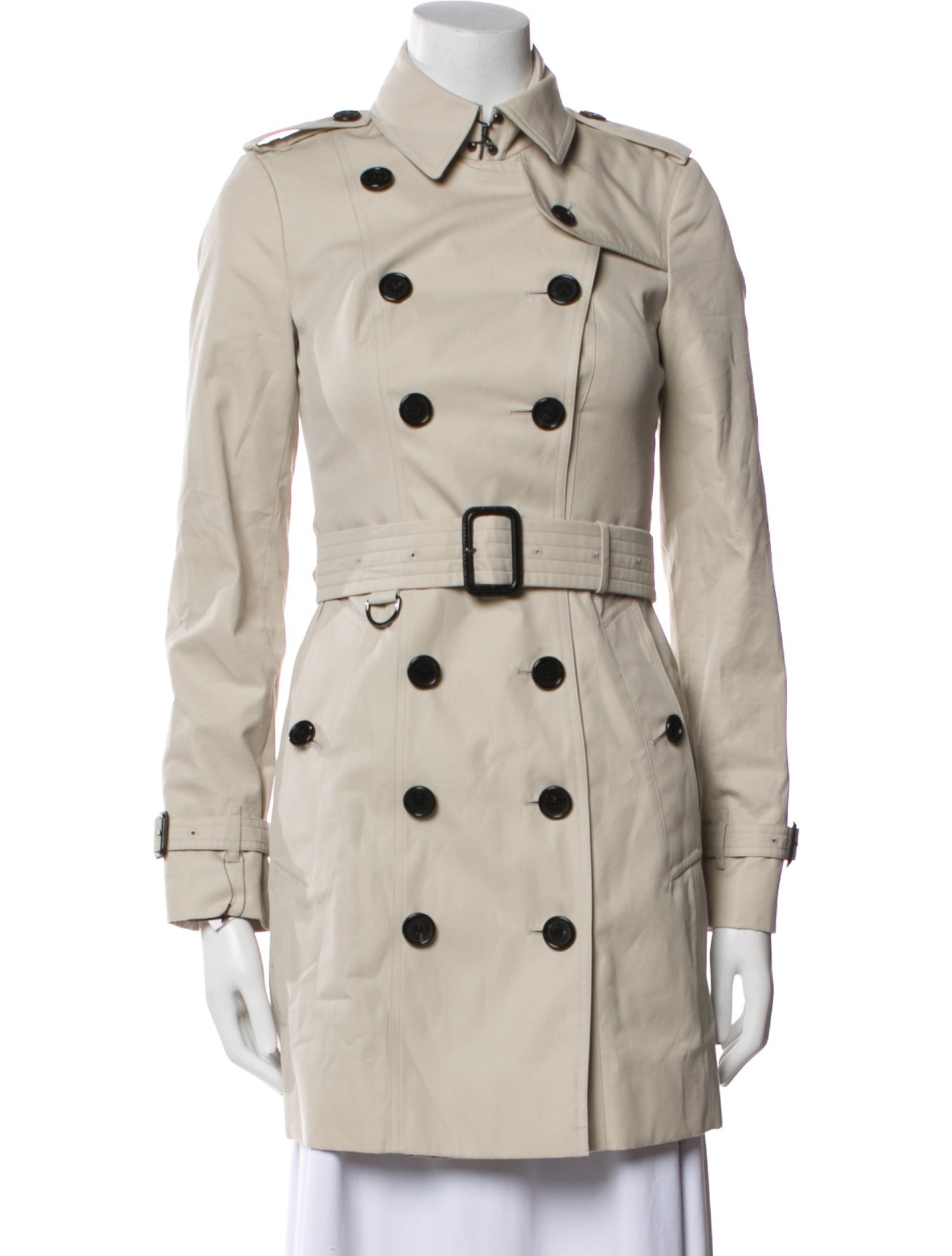 Burberry Cashmere Trench Coat