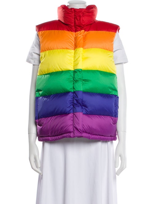 Burberry Striped Down Jacket