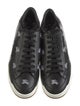 Burberry Leather Printed Sneakers
