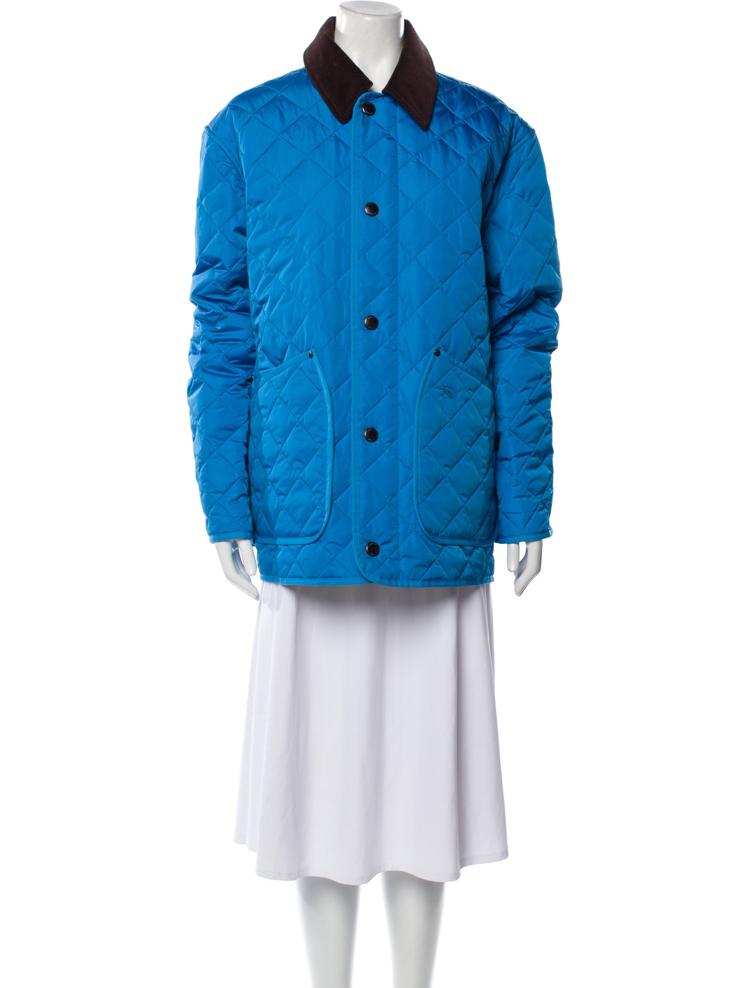 Burberry Faux Fur Coat