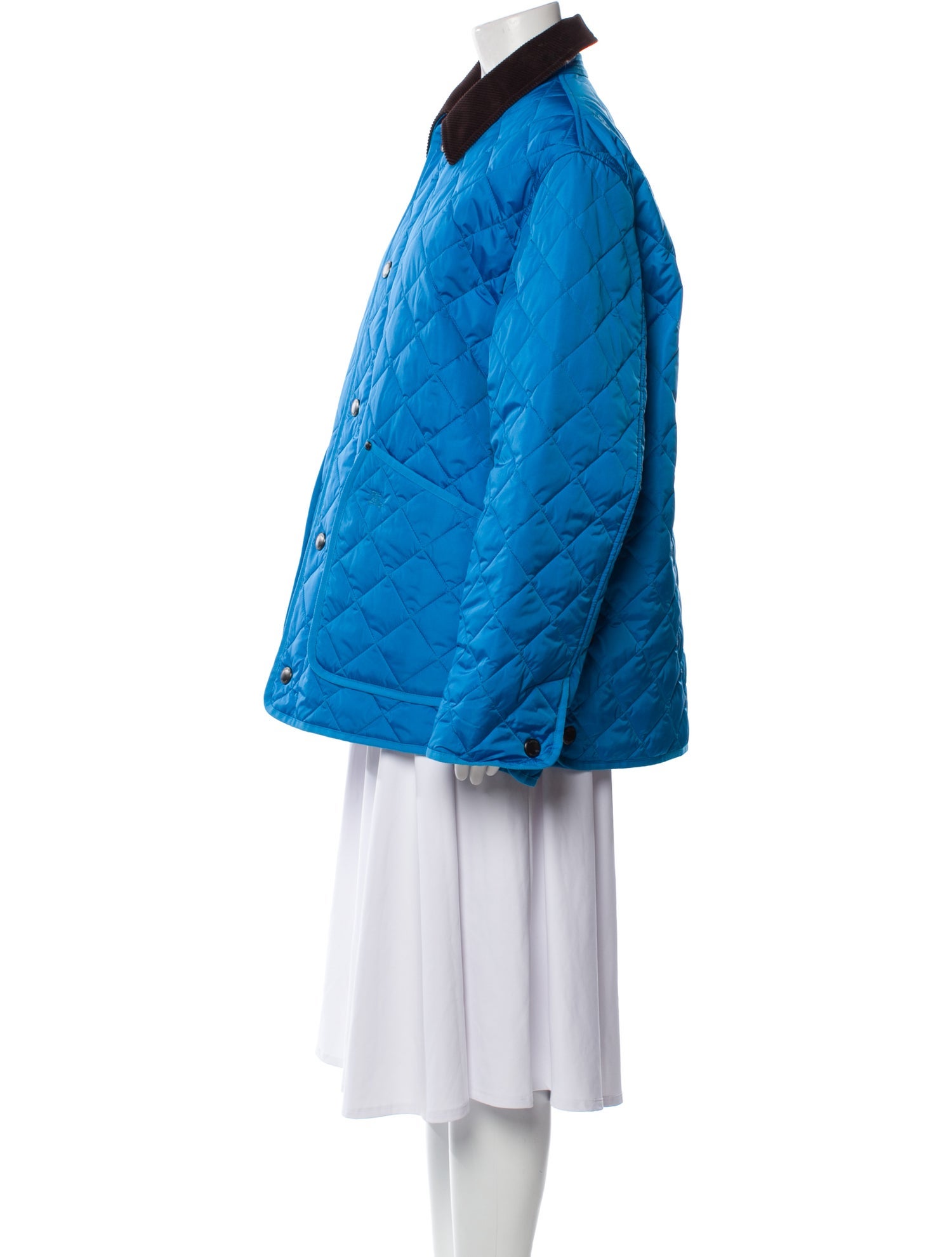 Burberry Faux Fur Coat