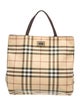 Burberry Nova Check Top Handle Bag
