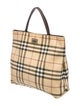 Burberry Nova Check Top Handle Bag