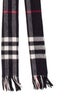 Burberry Wool Nova Check Pattern Scarf