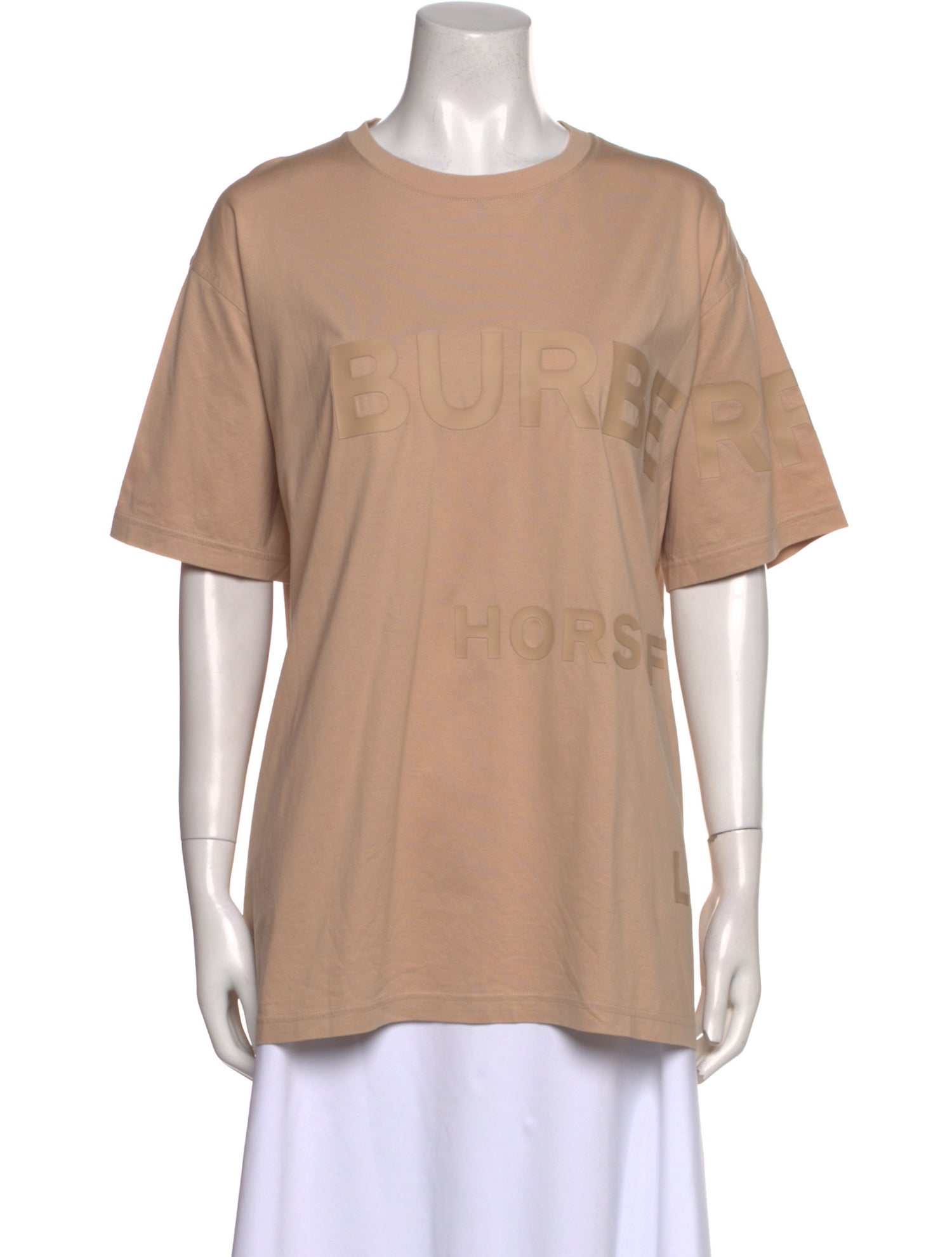 Burberry Graphic Print Crew Neck T-Shirt