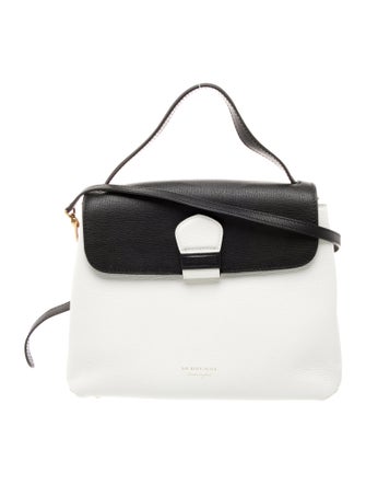 Burberry Leather Camberley Top Handle Bag