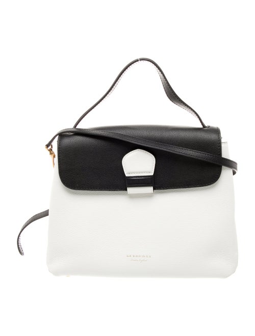 Burberry Leather Camberley Top Handle Bag