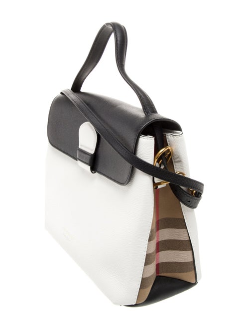 Burberry Leather Camberley Top Handle Bag