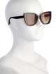Burberry House Check Pattern Cat-Eye Sunglasses