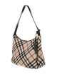 Burberry London Tweed Shoulder Bag
