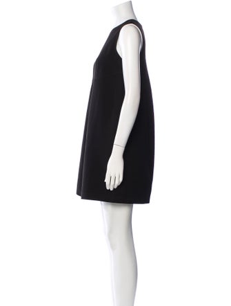 Burberry Crew Neck Mini Dress