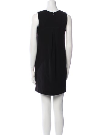 Burberry Crew Neck Mini Dress