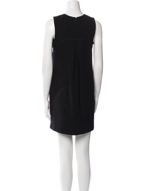 Burberry Crew Neck Mini Dress