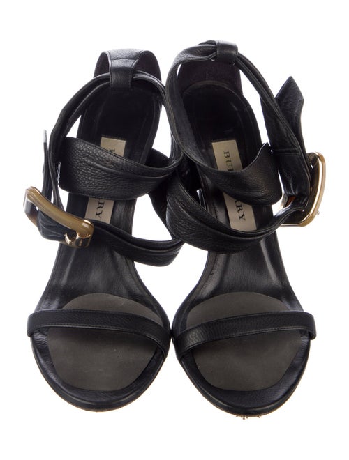 Burberry Leather Gladiator Sandals