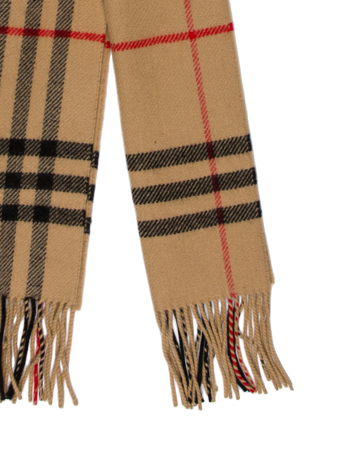 Burberry Wool Striped Scarf w/ Tags