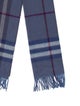 Burberry Cashmere Nova Check Pattern Scarf