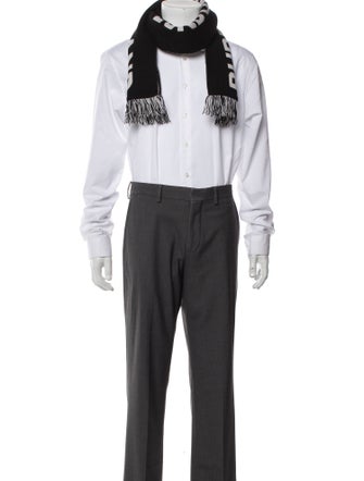 Burberry Wool Printed Scarf