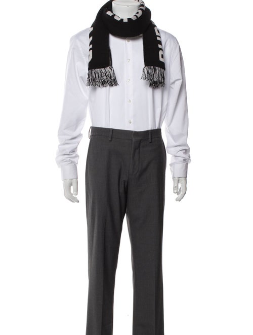 Burberry Wool Printed Scarf