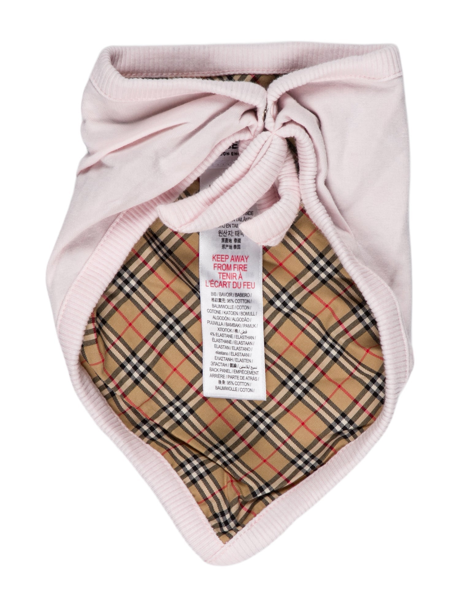Burberry Infants' Baby Bib