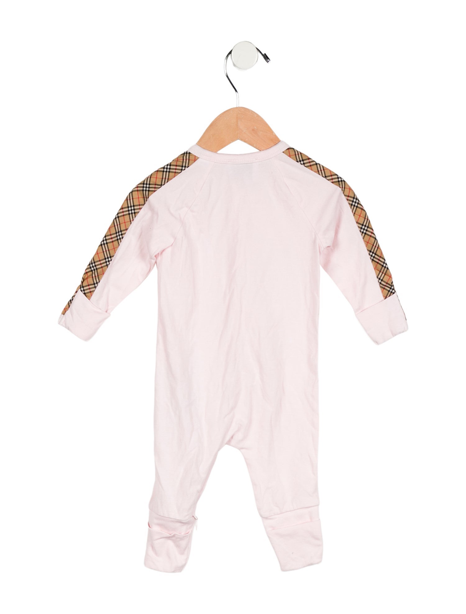 Burberry infant girls' pink multicore one piece