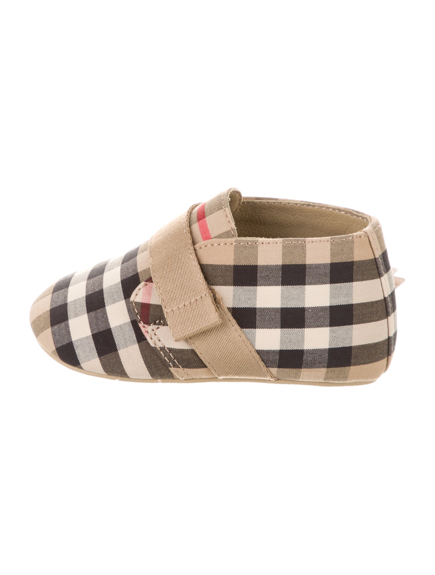 Burberry Infants' Checkprint Booties w/ Tags