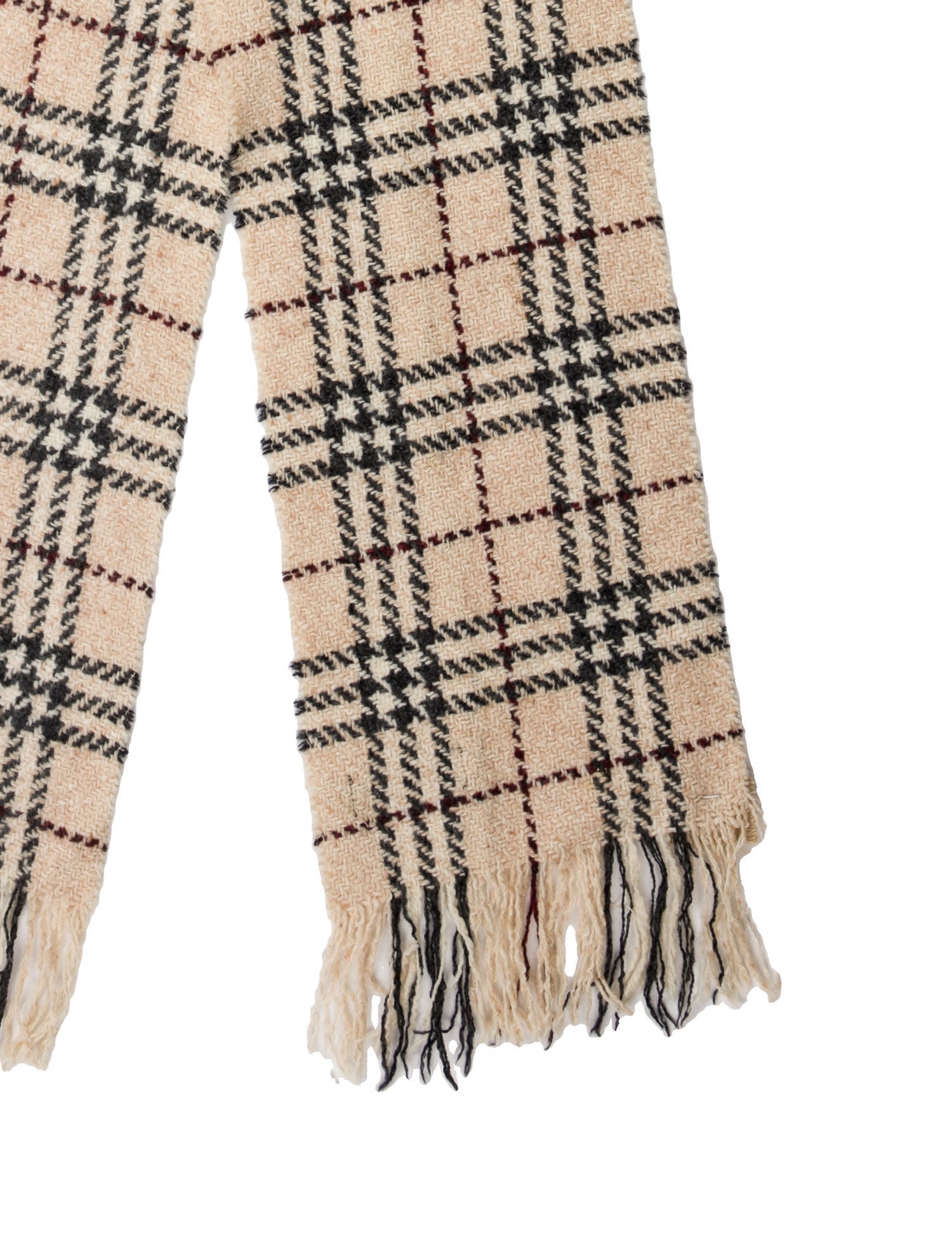 Burberry Wool House Check Pattern Scarf