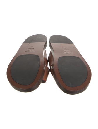 Burberry Leather Slides
